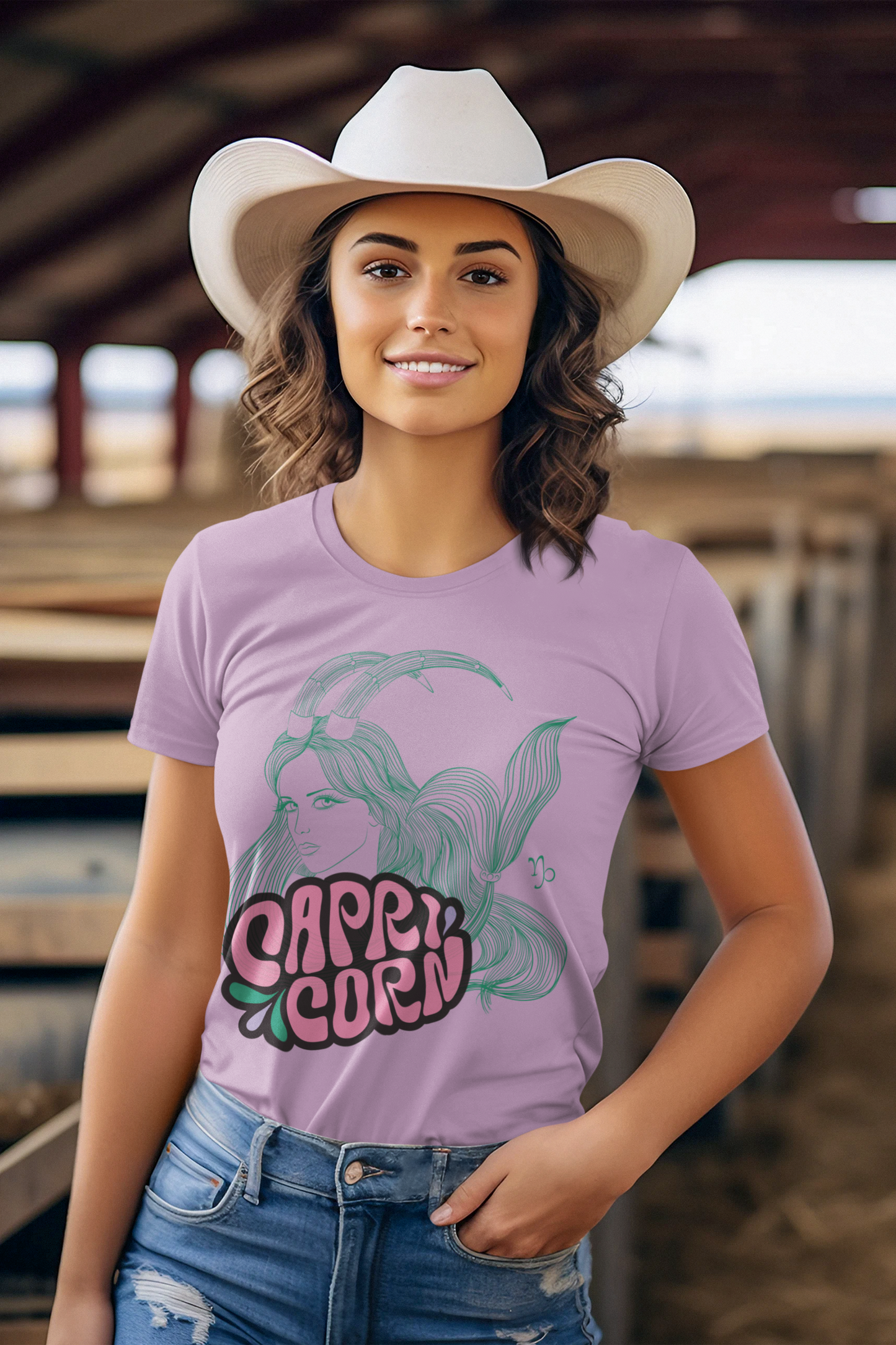 Printed T-Shirt - Regular Women - CAPRICORN