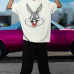 Oversized T-Shirt Men - Bugs Bunny Tee Fusion