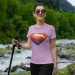 Printed T-Shirt - Regular Women - Super Girl Tee Fusion