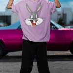 Oversized T-Shirt Men - Bugs Bunny Tee Fusion