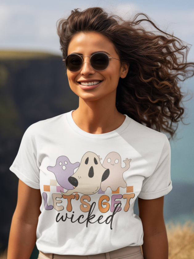 Printed T-Shirt - Regular Women - Lets Get Wicked Tee Fusion