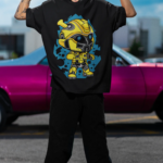 Oversized T-Shirt Men - Bumble Bee Tee Fusion