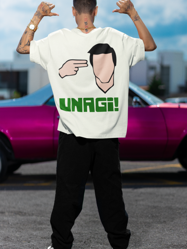 Oversized T-Shirt Men - Unagi Tee Fusion