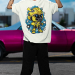 Oversized T-Shirt Men - Bumble Bee Tee Fusion