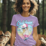 Printed T-Shirt - Regular Women - California Tee Fusion