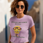 Printed T-Shirt - Regular Women - Shhh, Be Vewy Quite Tee Fusion