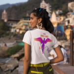 Printed T-Shirt - Crop Tops - Front - Wings to Fly Tee Fusion