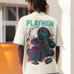 Oversized T- Shirt Men - Play High Tee Fusion