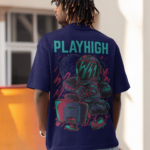 Oversized T- Shirt Men - Play High Tee Fusion