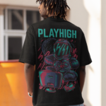 Oversized T- Shirt Men - Play High Tee Fusion