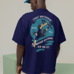 Oversized T- Shirt Men - Street Skate Tee Fusion