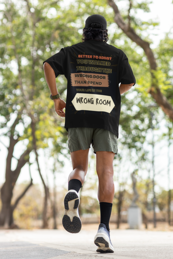 Oversized T- Shirt Men – Better To Admit - Image 4