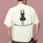 Oversized T- Shirt Men - Scratch your back Tee Fusion