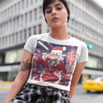 Printed T-Shirt - Crop Tops - Chic Claus