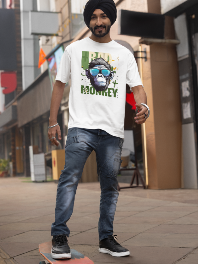 Printed T-Shirt - Regular Men - Bad Monkey Tee Fusion