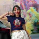 Printed T-Shirt - Crop Tops - Front - Trying to Navigating through this crazy world Tee Fusion