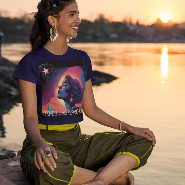 Printed T-Shirt – Crop Tops – Unleashed