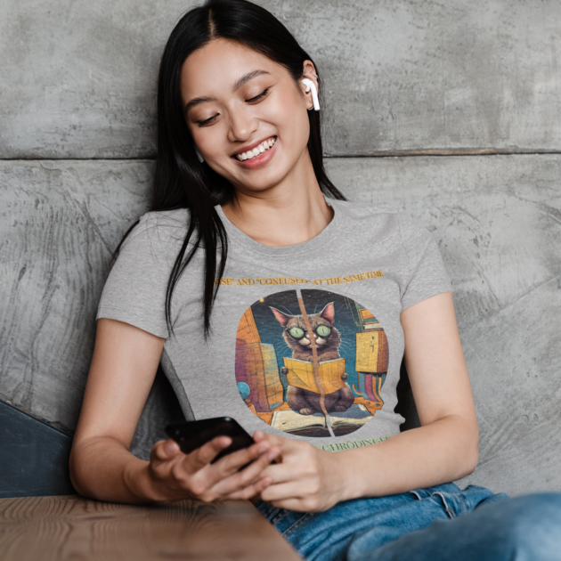 Printed T-Shirt – Crop Tops – Schrodingers Cat