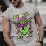 Printed T-Shirt - Regular Men - Disco Zombie Tee Fusion