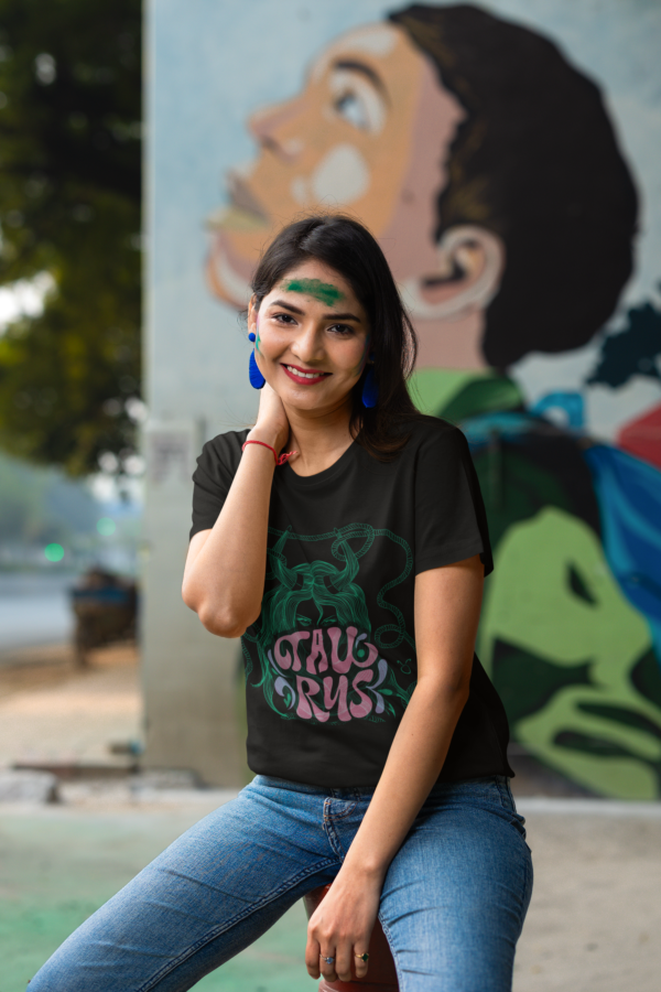 Printed T-Shirt - Regular Women - TAURUS - Image 2