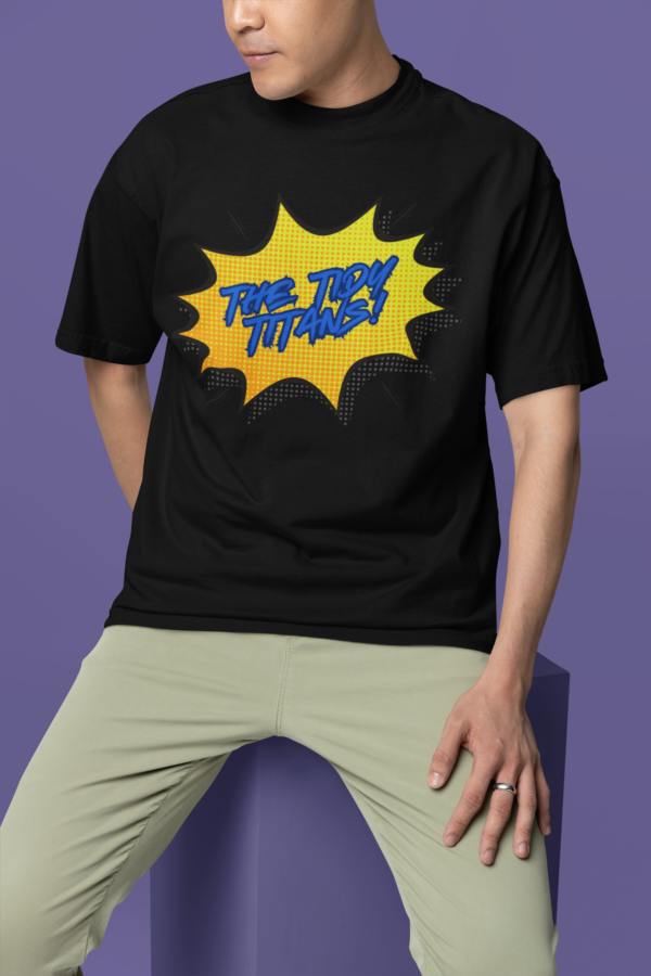 Oversized T- Shirt Men - Chore League Assemble - Image 8