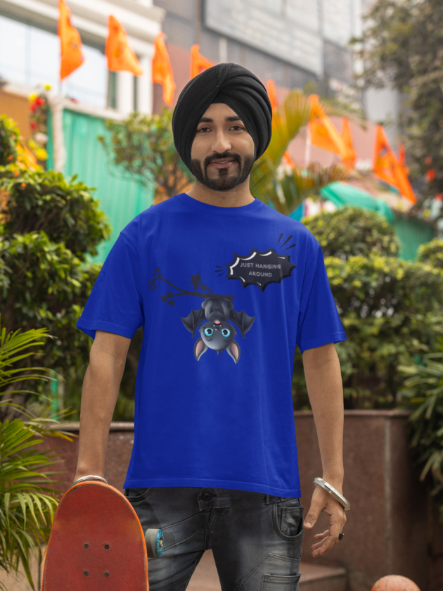 Printed T-Shirt - Regular Men - Just Hanging Around Tee Fusion