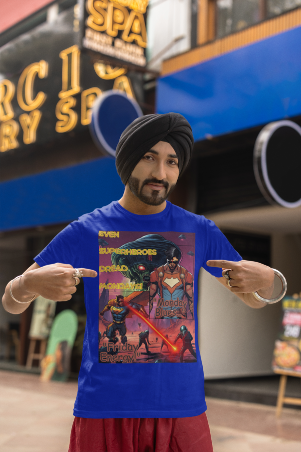 mockup-of-a-man-with-a-turban-pointing-at-his-scott-international-t-shirt-m38696