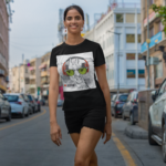 Printed T-Shirt - Regular Women - I Love Music Tee Fusion