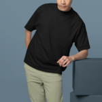 Oversized T- Shirt Men - Living the Afterlife Tee Fusion
