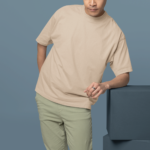 Oversized T- Shirt Men - Living the Afterlife Tee Fusion