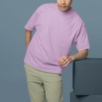 Oversized T- Shirt Men - Living the Afterlife Tee Fusion