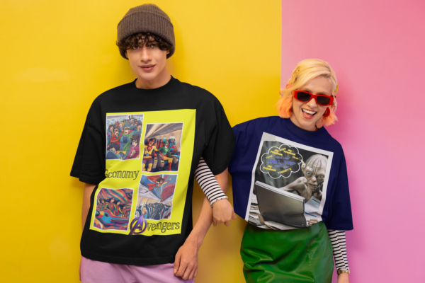 oversized-t-shirt-mockup-of-a-happy-man-and-a-woman-posing-in-new-pop-wave-inspired-setting-m38761