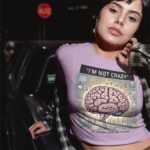 portrait-of-a-latina-girl-wearing-a-crop-top-tee-mockup-at-night-a19420