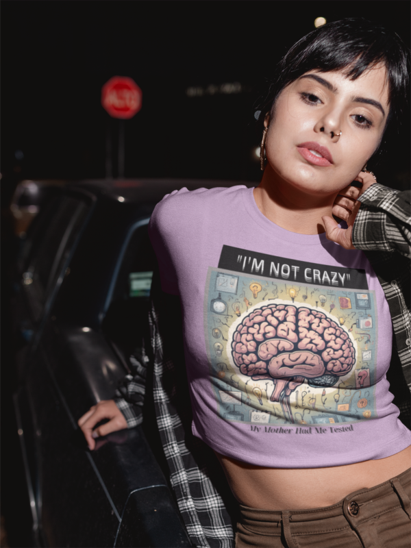 portrait-of-a-latina-girl-wearing-a-crop-top-tee-mockup-at-night-a19420