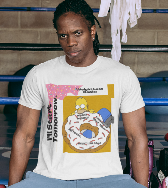Printed T-Shirt – Regular Men – Weight Loss Goals