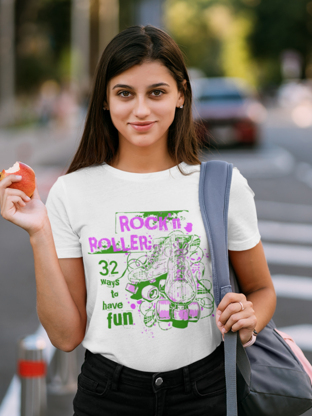 Printed T-Shirt - Regular Women - Rock N Roll Tee Fusion