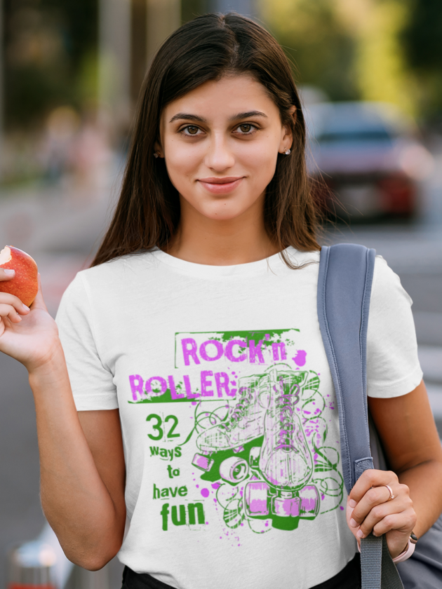 Printed T-Shirt - Regular Women - Rock N Roll Tee Fusion