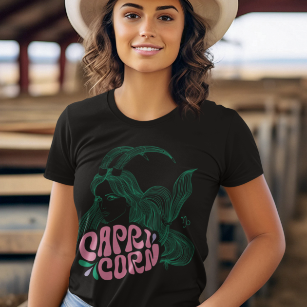 Printed T-Shirt – Regular Women – CAPRICORN