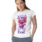 Printed T-Shirt - Regular Women - Keeping it Cool by the Pool Tee Fusion
