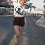 Printed T-Shirt - Crop Tops - Front - Greatest of All Time Tee Fusion